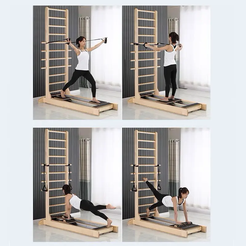 Pilates Reformer, Maple Wood D - Fitness Yoga Pilates reseña y precio