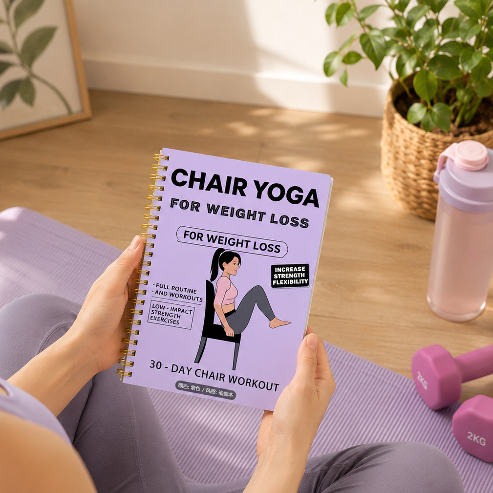 Chair Yoga for Seniors Journal - Yoga Fitness Journal reseña y precio