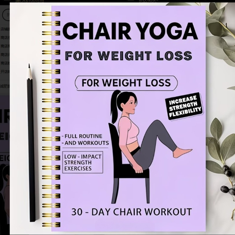 Chair Yoga for Seniors Journal - Yoga Fitness Journal reseña y precio