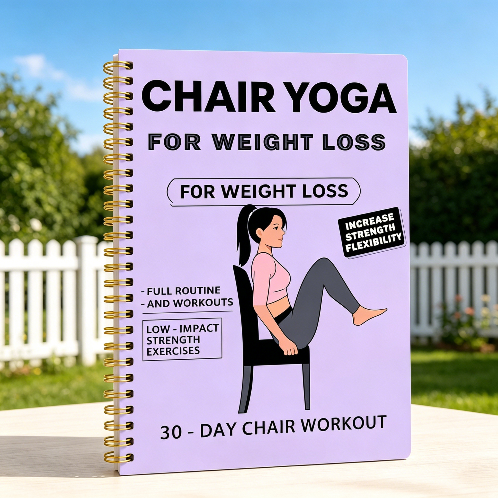 Chair Yoga for Seniors Journal - Yoga Fitness Journal reseña y precio